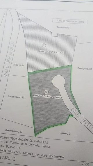 Terreno en venta en Puerto en Jávea/Xàbia