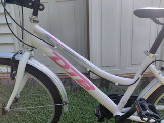 Bicicleta niña DTB bianca 24 pollici