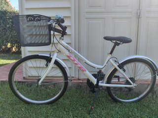 Bicicleta niña DTB bianca 24 pollici
