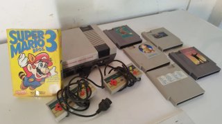 Clon Nintendo NES con giochi e accessori
