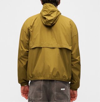 Chaqueta Columbia verde oliva fina