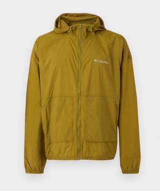 Chaqueta Columbia verde oliva fina