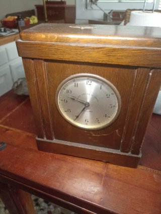 Reloj Hucha Madera Roble