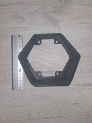 Estantería hexagonal modular