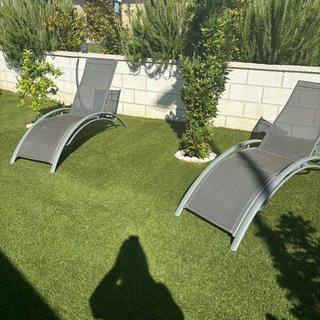 Lettini da giardino regolabili