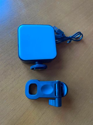 Flash LED Portátil para Móvil y Cámara