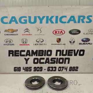 JUEGO DISCOS FRENO DELANTEROS FORD TRANSIT NUEVO 660910