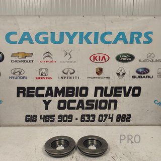 JUEGO DISCOS FRENO DELANTEROS FORD NUEVO 609610