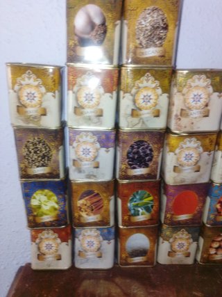 Cajitas de especias decoradas