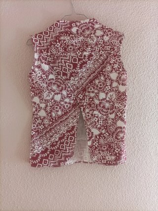 Camisa corte japonés floral