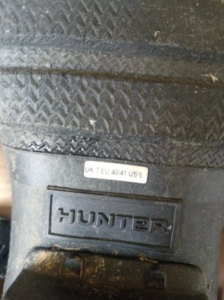 Botas de agua Hunter negras Original Tall