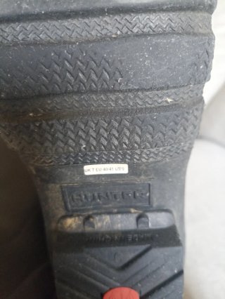 Botas de agua Hunter negras Original Tall