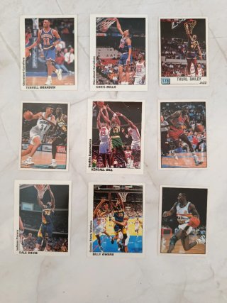 Lote cromos NBA años 90