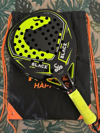 Pala de pádel Crown Mamba Black Edition