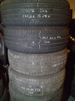 4 Neumáticos 195/60/16 89H Bridgestone 2022