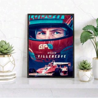 Quadro Gilles Villeneuve GP