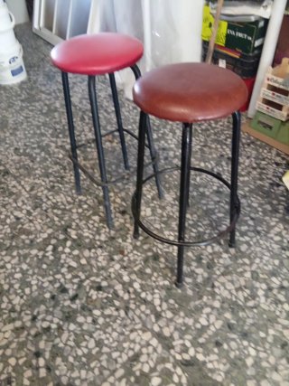 2 Taburetes Altos para Bar