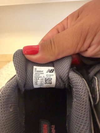 Zapatilla New Balance Talla 32 Gris/Negra