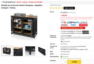 Mueble Cocina Exterior Campart Zaragoza