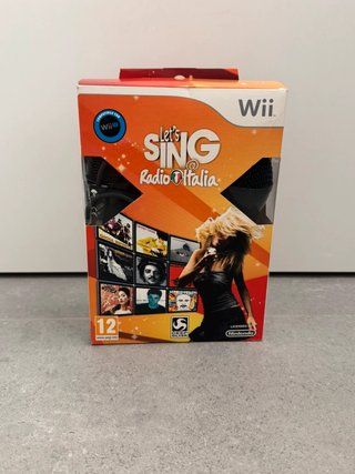 Let’s Sing Radio Italia Nintendo Wii Italiano