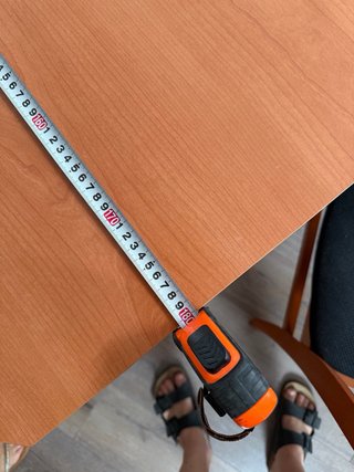Mesa extensible y 4 sillas madera