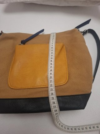 Bolso Hobby Marrón y Amarillo
