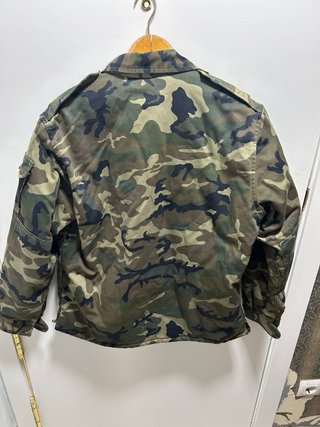 Camisola Chaqueta Militar Verde y Marrón