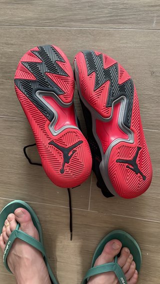Zapatillas Deportivas Talla 44 Negro Rojo Gris