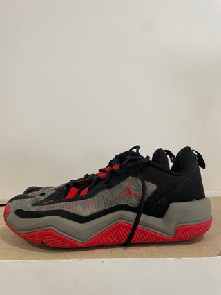 Zapatillas Deportivas Talla 44 Negro Rojo Gris