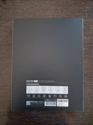 Monitor Onyx Boox Mira 13.3 (Blanco y negro)