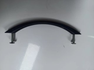 9 Tiradores Metálicos Negros para Muebles