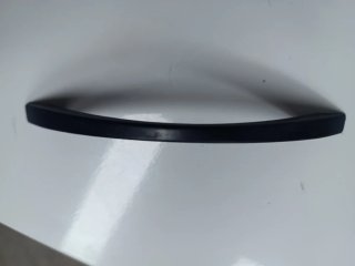 9 Tiradores Metálicos Negros para Muebles