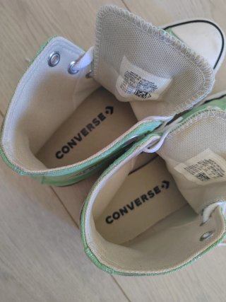 Zapatillas Converse verde agua
