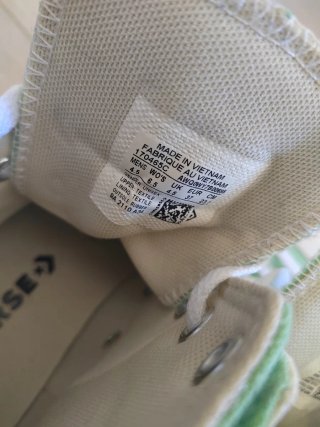 Zapatillas Converse verde agua