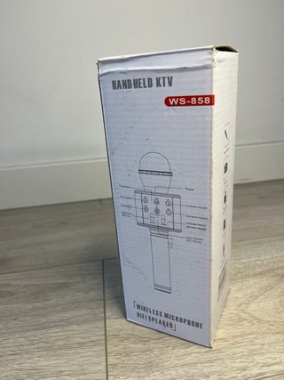 Micrófono Karaoke Bluetooth WS-858
