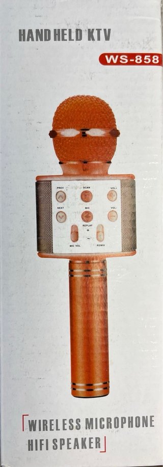 Micrófono Karaoke Bluetooth WS-858