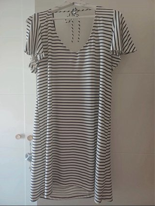 Vestido rayas Mango Talla M