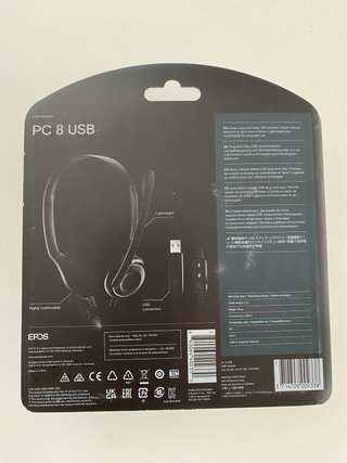 Auriculares con micrófono EPOS PC 8 USB