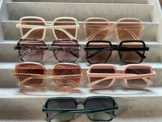 Lotto 7 Paia Occhiali da Sole Oversize