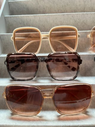 Lotto 7 Paia Occhiali da Sole Oversize