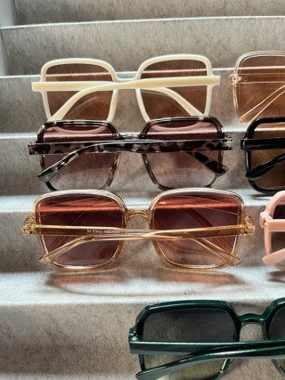 Lotto 7 Paia Occhiali da Sole Oversize