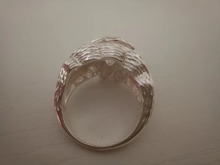 Anello fedele replica Nenya di Galadriel