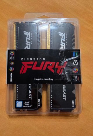 Memorias RAM Kingston Fury DDR4 32GB RGB