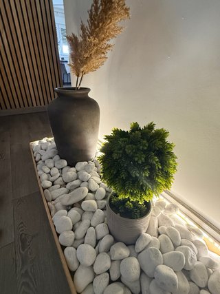 Jarrón gres porcelanico