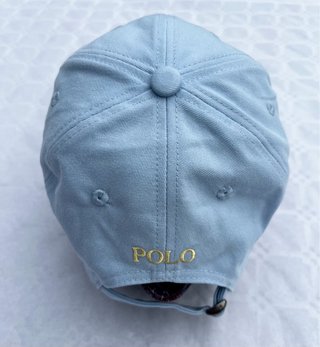 Gorra Polo Ralph Lauren Azul y Dorada