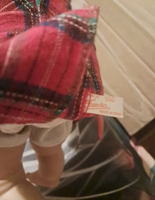 Bambola vintage scozzese marca Famosa
