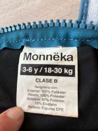 Chaleco natación Monneka bananas surf