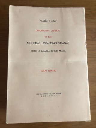 Aloïs Heiss - Monedas Hispano cristianas