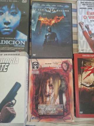 Lote 10 Películas DVD Acción/Suspense/Terror