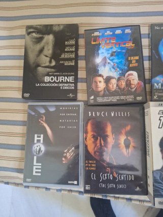 Lote 10 Películas DVD Acción/Suspense/Terror